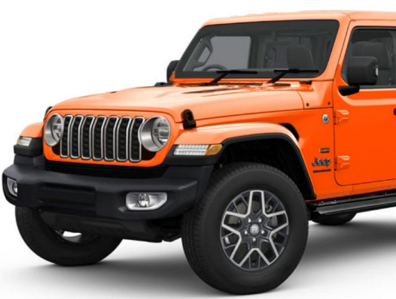 鮮烈なオレンジが彩る特別なラングラーを限定発売。「ジープ