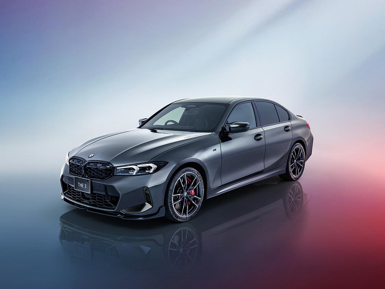 画像: 「BMW320d Mスポーツ 50thアニバーサリー セダン」。赤のMスポーツブレーキは通常では選択できないパーツだ。