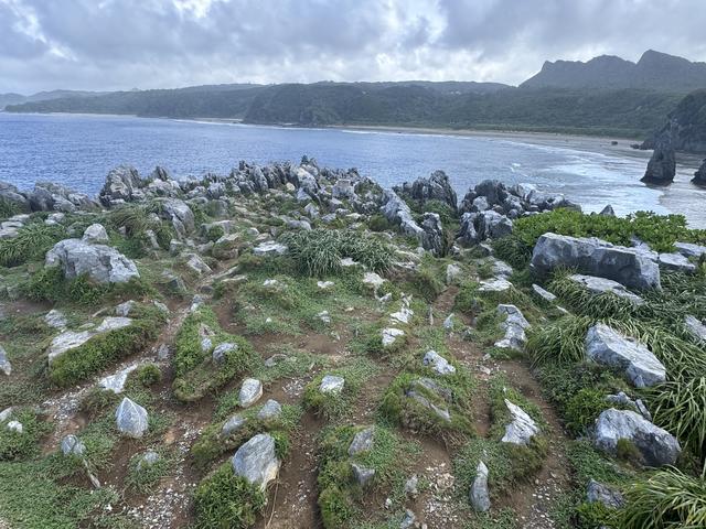 画像: 辺戸岬の遊歩道から見た景色。