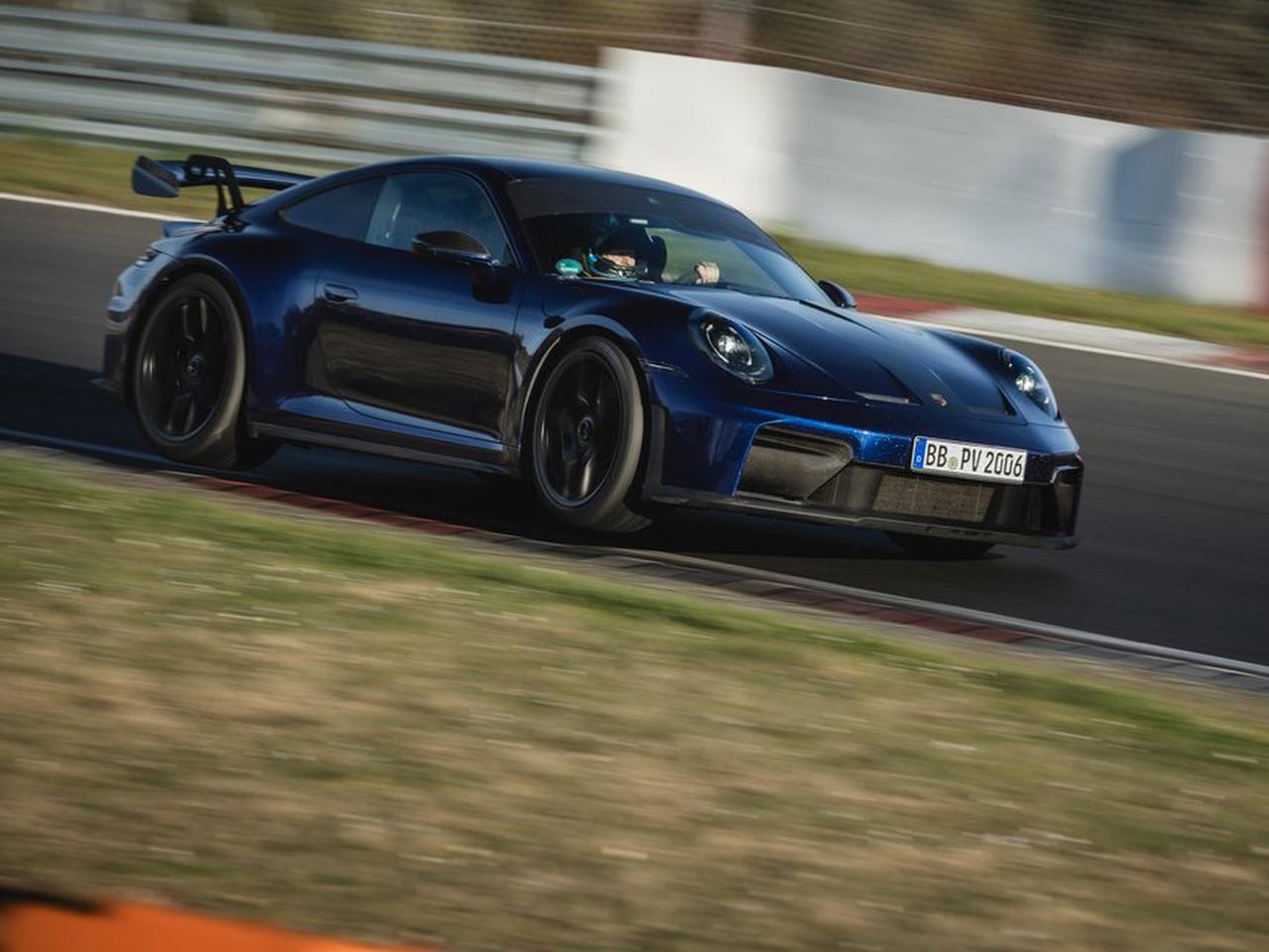 画像: ポルシェ911 GT3がニュルブルクリンク北コースでマニュアル車の記録を更新6分56秒294のラップタイムをマーク！ - Webモーターマガジン