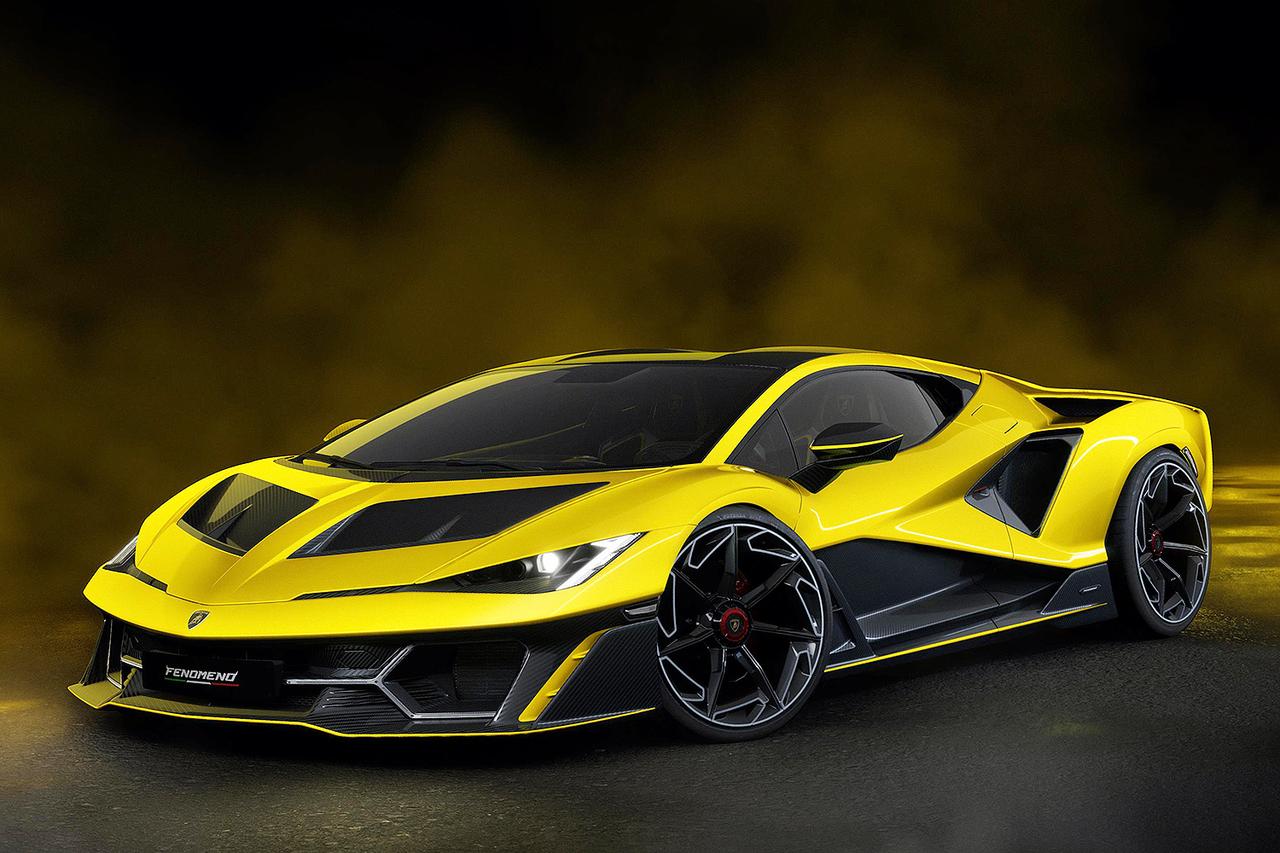 画像: ランボルギーニ史上もっともパワフルなV12エンジンを搭載した「フェノメノ」。