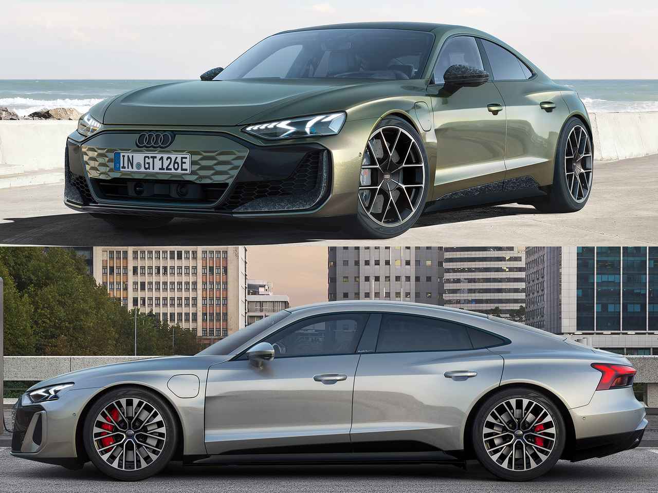 イートロンスリー　etron アウディ『eトロンGT』 585馬力の入門モデルが新登場、約1700万円 欧州
