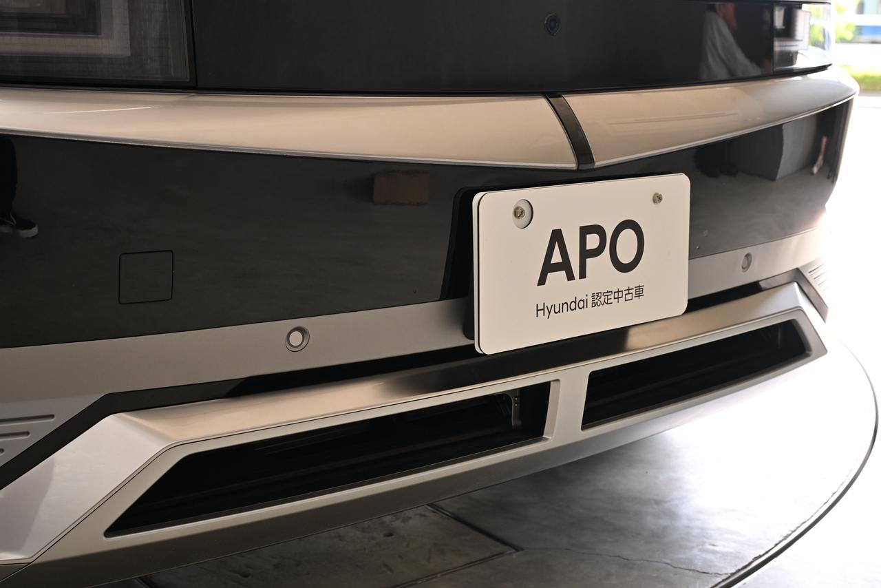 画像: APOとはAssured Pre−Ownedのこと。ヒョンデは認定中古車をこう呼んでいる。