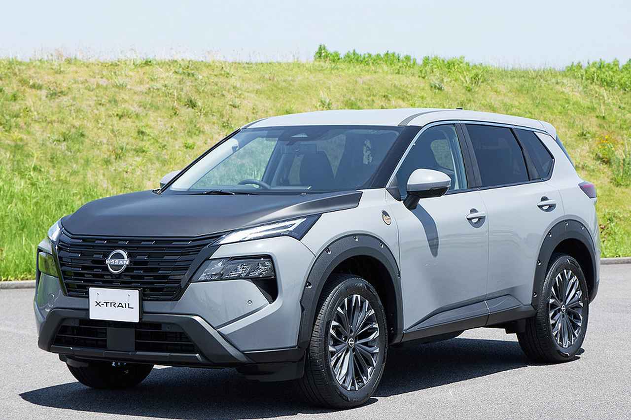 画像: 「ソトアソビ」パッケージを装着したエクストレイル。