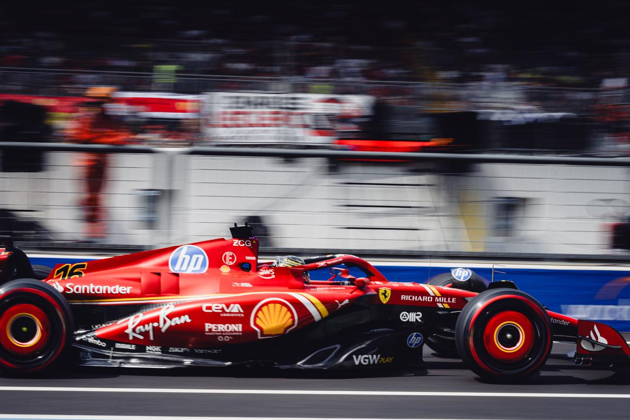 画像: 昨年2024年のイタリアGPでは、フェラーリのシャルル・ルクレールが1ストップ戦略でマクラーレンを攻略。