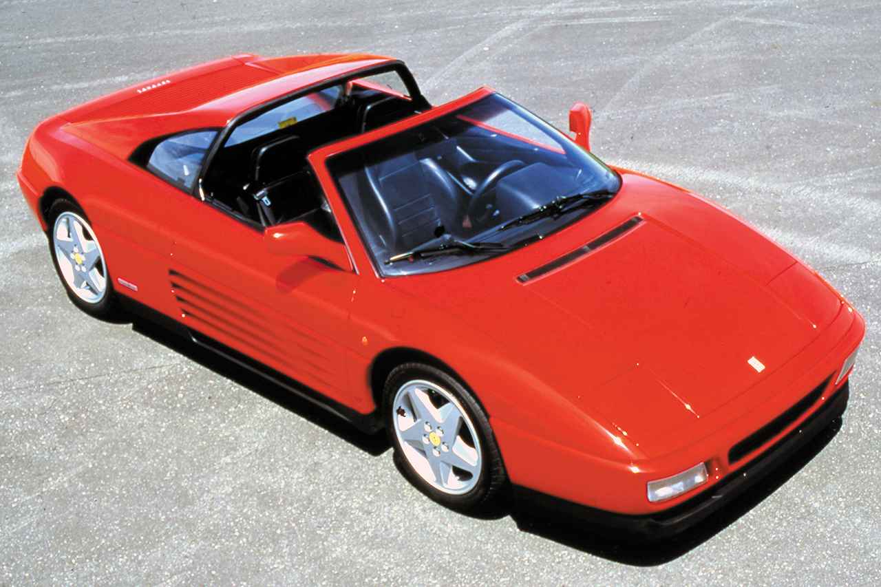 画像: 大人気となったのが348ts。スパイダーとはイタリア車でのオープンカーを意味するが、正確にはタルガトップだ。