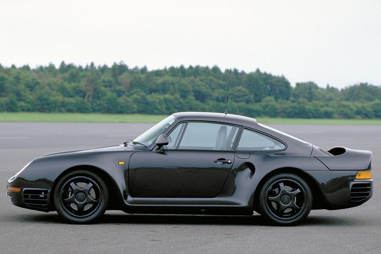画像: 1983年のフランクフルトモーターショーで発表された「グルッペB」と呼ばれる4WDのコンセプトモデルをベースとしている。