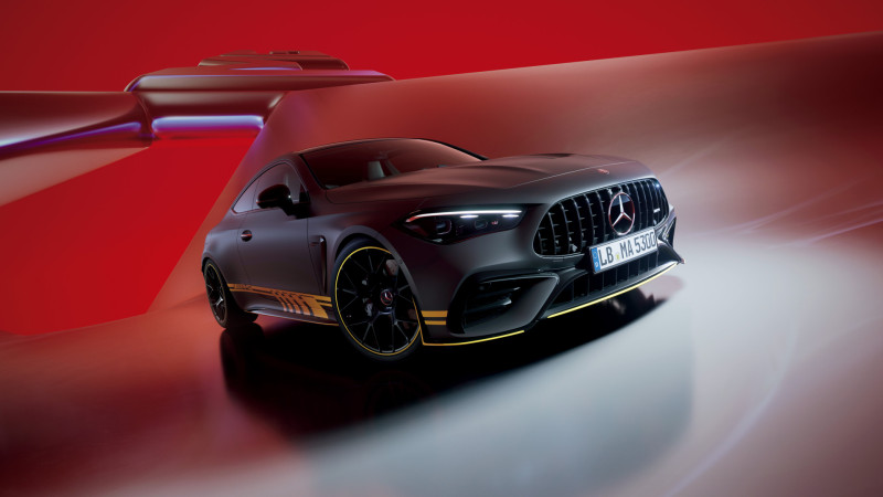 画像 : 1番目の画像 - 特別限定車「メルセデスAMG CLE 53 4マティック+ クーぺ マヌファクトゥーア エディション」 - Webモーターマガジン