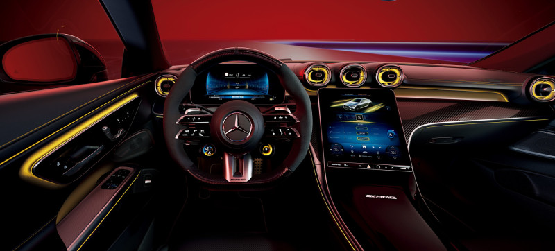画像 : 4番目の画像 - 特別限定車「メルセデスAMG CLE 53 4マティック+ クーぺ マヌファクトゥーア エディション」 - Webモーターマガジン