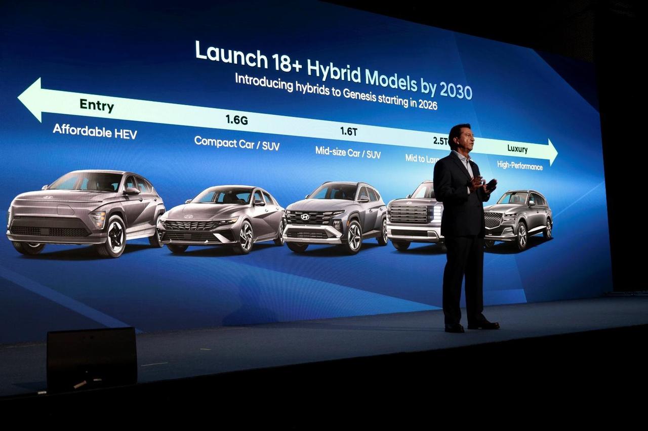 画像: 2030年までに世界販売555万台を達成するために、ハイブリッド車のラインアップを18車種以上へと拡大する計画も明らかになった。