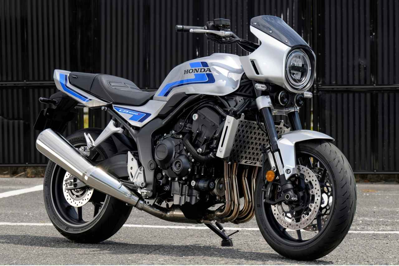 画像: CB1000F SE Concept：ヘッドライトカウルなどで存在感を高め、トラディショナルなCBスタイルをより際立たせた特別仕様車。