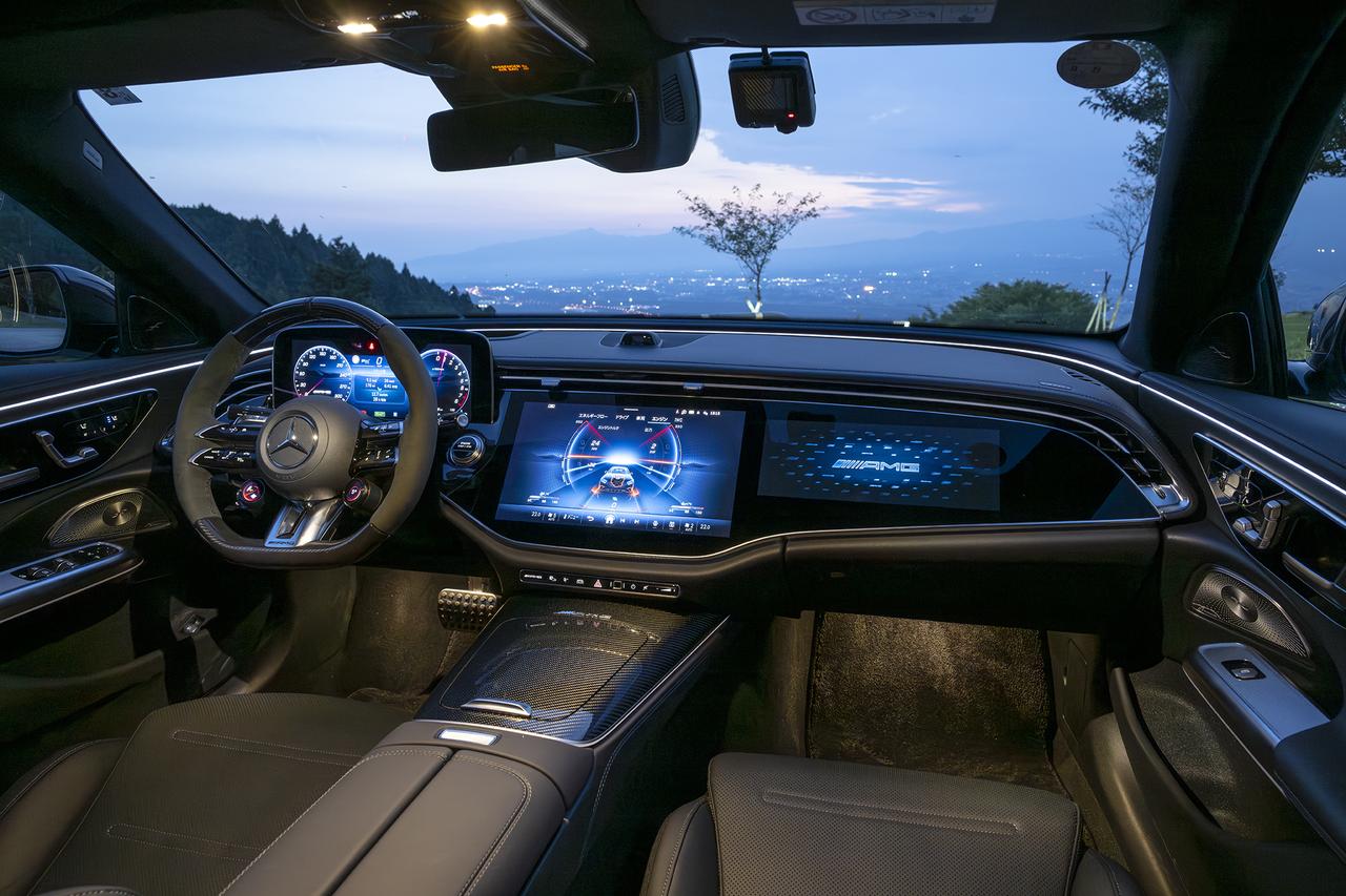 画像 : 5番目の画像 - メルセデスAMG E53 ハイブリッド 4MATIC＋ エディションナイトカーボン - Webモーターマガジン
