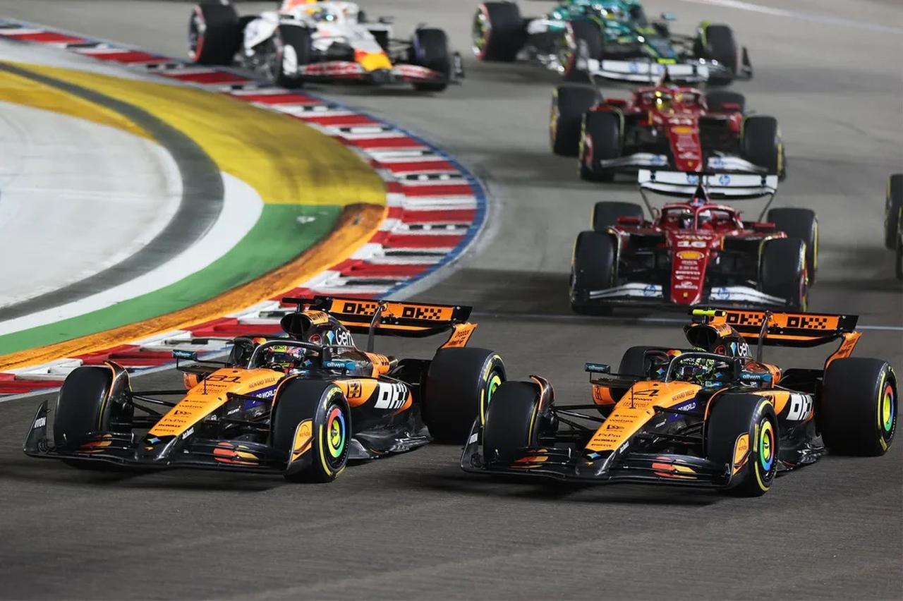 画像 : 3番目の画像 - 2025年F1第18戦シンガポールGP決勝 - Webモーターマガジン