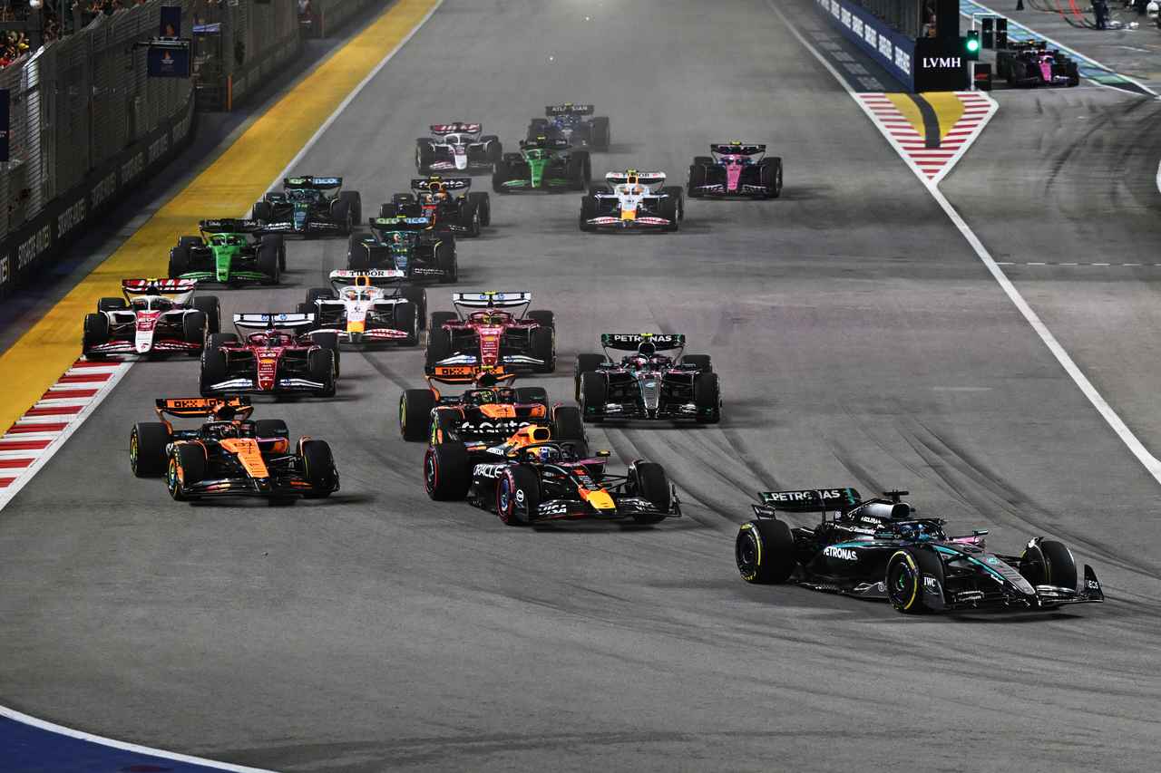 画像 : 2番目の画像 - 2025年F1第18戦シンガポールGP決勝 - Webモーターマガジン