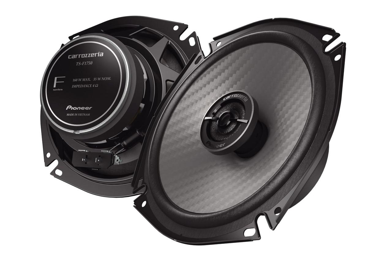 画像: TS-F1750。「Open & Smooth」コンセプトの“Open”は開放的な音の鳴り方や音場がスピーカーの間隔より広く感じられるステージ感を演出。“Smooth”はウーファーとトゥイーターの音がスムーズにつながることで、よどみの少ないサウンドを提供してくれる。