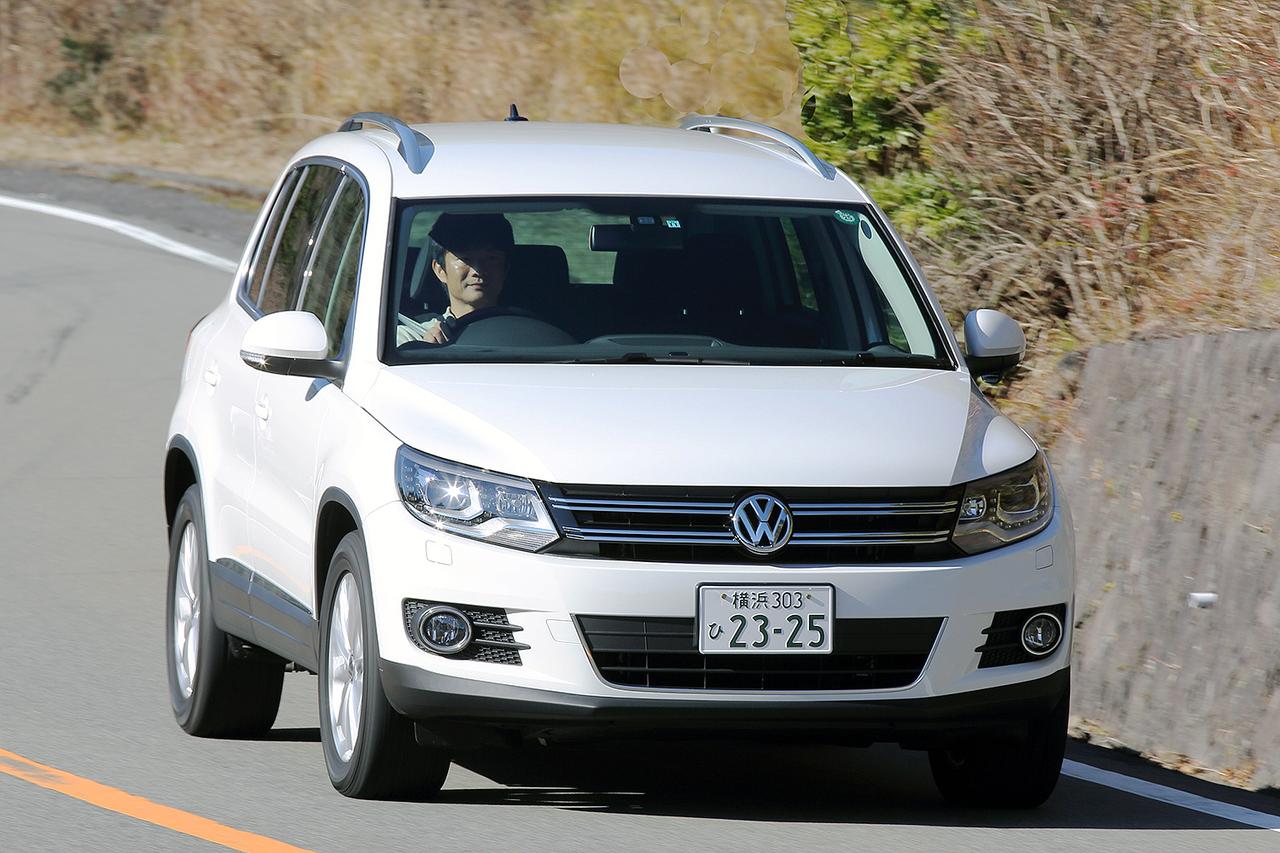 画像: ティグアンに追加設定されたFFモデルは、4WDより車両重量が100kgも軽くなって走りは圧倒的に軽快だ。
