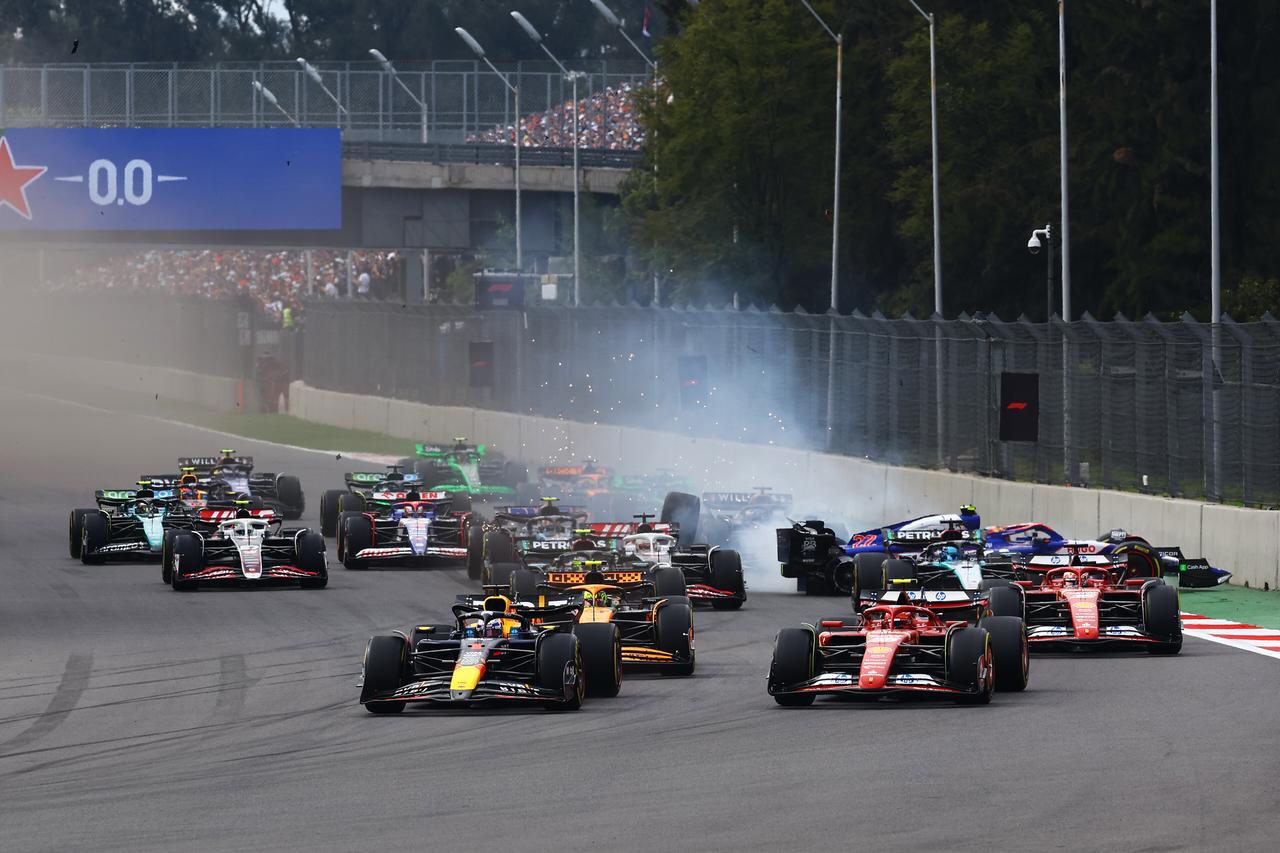 画像: 昨年2024年のメキシコGP。フェラーリのカルロス・サインツがポールポジションから快勝した。