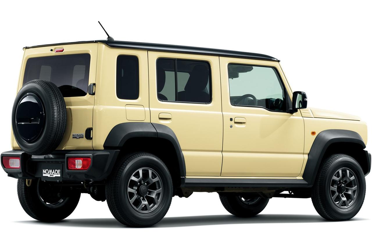 画像: ジムニーシエラ比で全長とホイールベースを各350mm延長。後席居住性と荷室容量を大幅に拡大し、ファミリーユースにも応える。