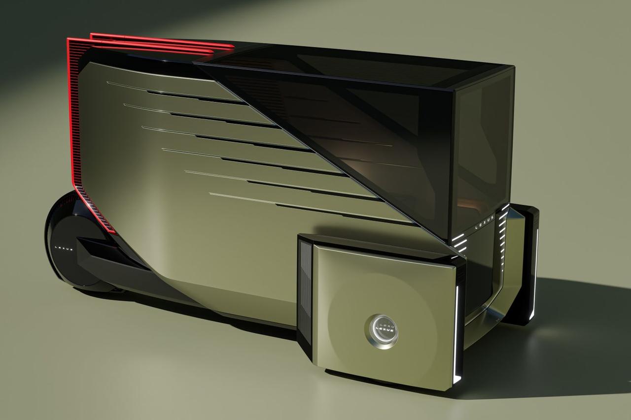 画像: レクサス LS マイクロコンセプト。「ミニマムサイズ」に「マキシマムなパーソナルスペース」を確保。完全自動運転を前提に、心地よくプライベートな移動を楽しむことができる。