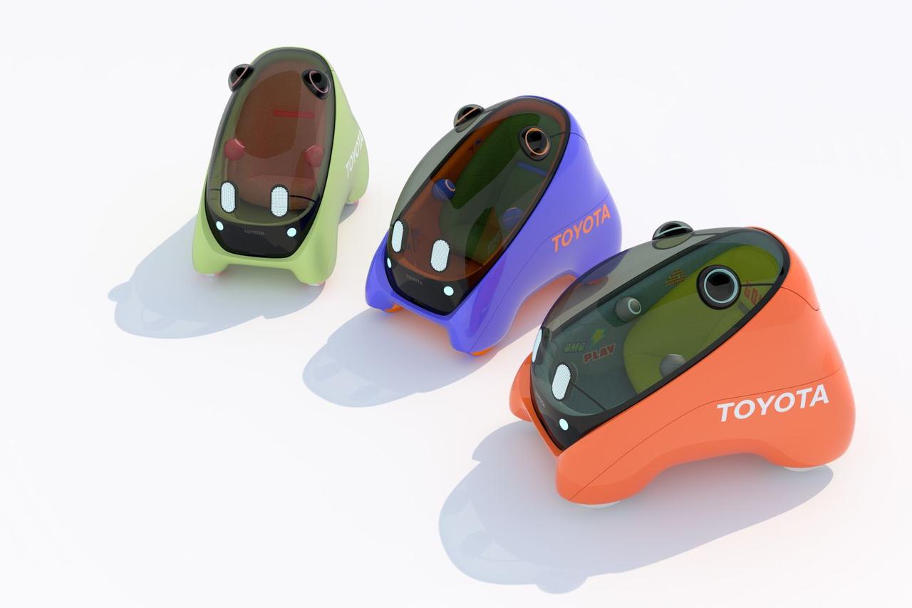 画像: 「トヨタ キッズ モビ」は、子供専用のAIパーソナルモビリティの提案だ。「ともだち」としてのアピアランスも備えつつ、ボディガード的な役割も果たせる。