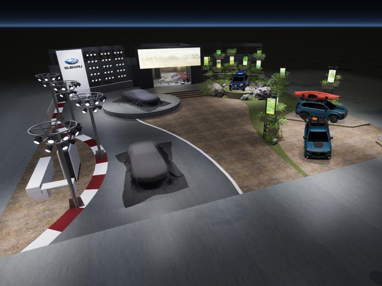 画像: BEVとICEで「走りの愉しさ」を表現。スバル、JMS2025で2台の新STIコンセプトモデルを世界初公開 - Webモーターマガジン