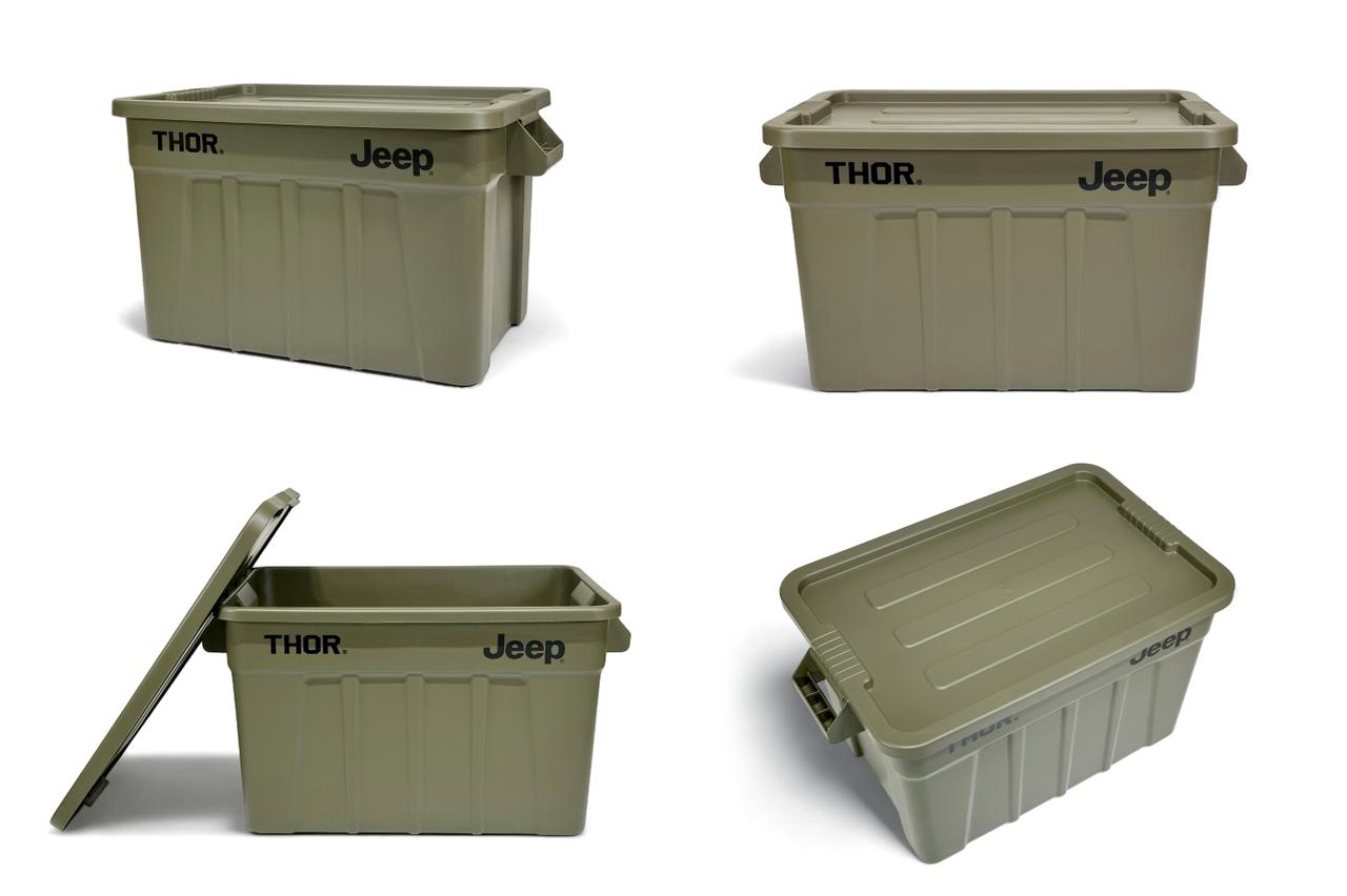 画像: 購入者特典の75Lラージコンテナ。アウトドアやガレージで映える限定デザイン仕様だ。