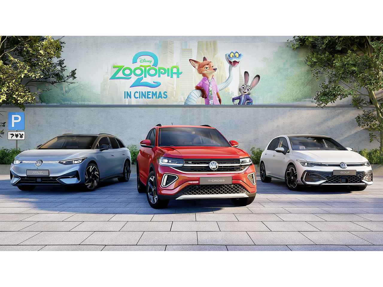 画像: フォルクスワーゲンがディズニーのアニメ映画「ズートピア 2」とコラボレーション - Webモーターマガジン