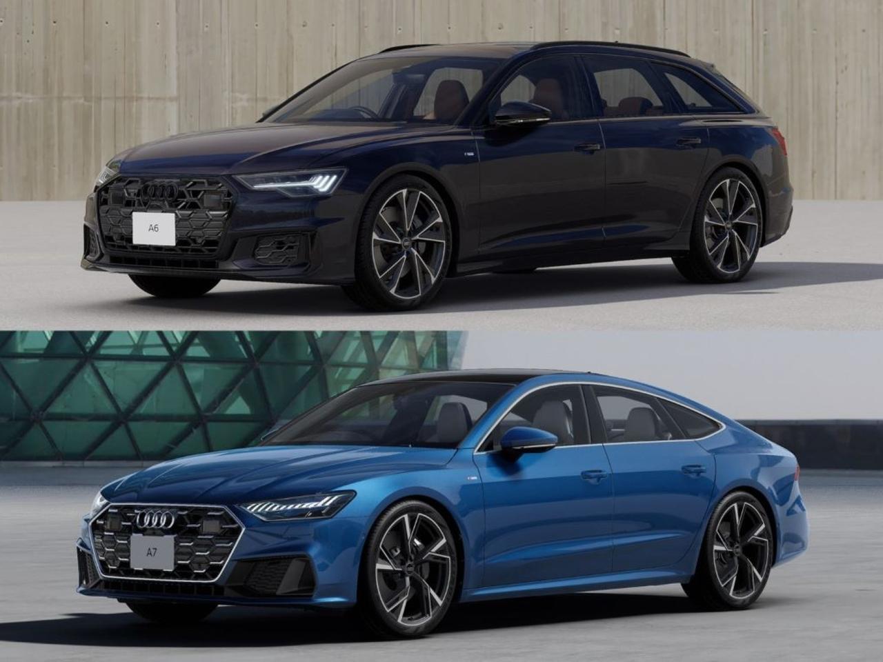 アウディA6アバント＆A7スポーツバックにラグジュアリーと精悍さを融合 