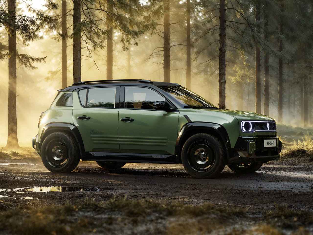 画像: 「ルノー4 サヴァーヌ 4x4 コンセプト」がワールドプレミア。4 E-Tech エレクトリックのオフロードバージョンだ - Webモーターマガジン