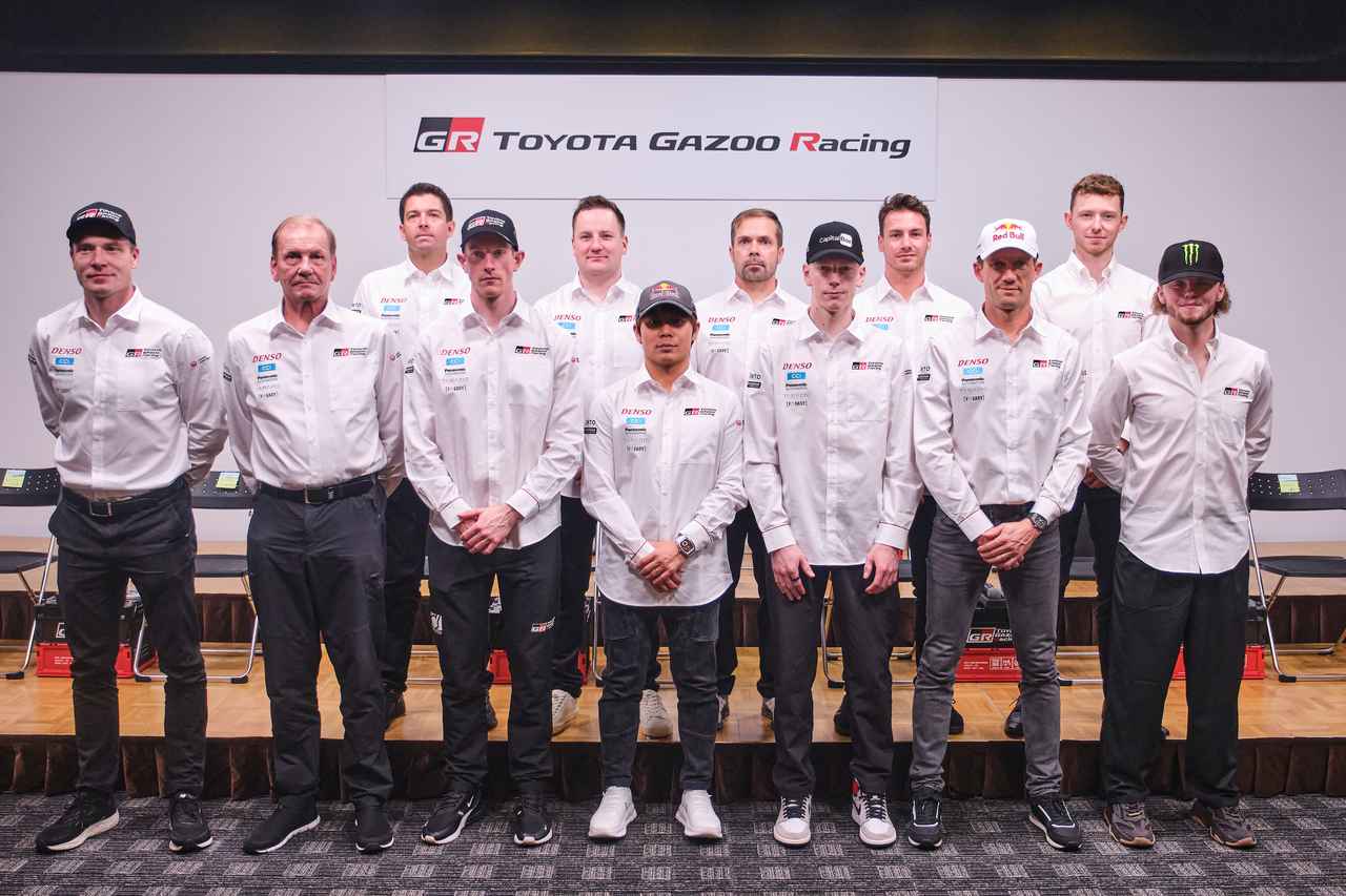 画像: 今季1戦を残し、早くも来季2026年の参戦発表を行ったトヨタ/TOYOTA GAZOO Racing World Rally Team(TGR-WRT)。