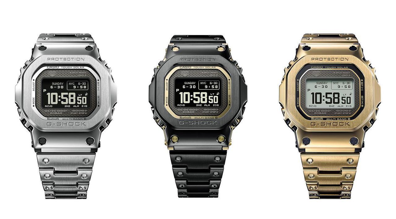 画像: 写真左から、GMW-BZ5000D-1、GMW-BZ5000BD-1、そしてGMW-BZ5000GD-9。