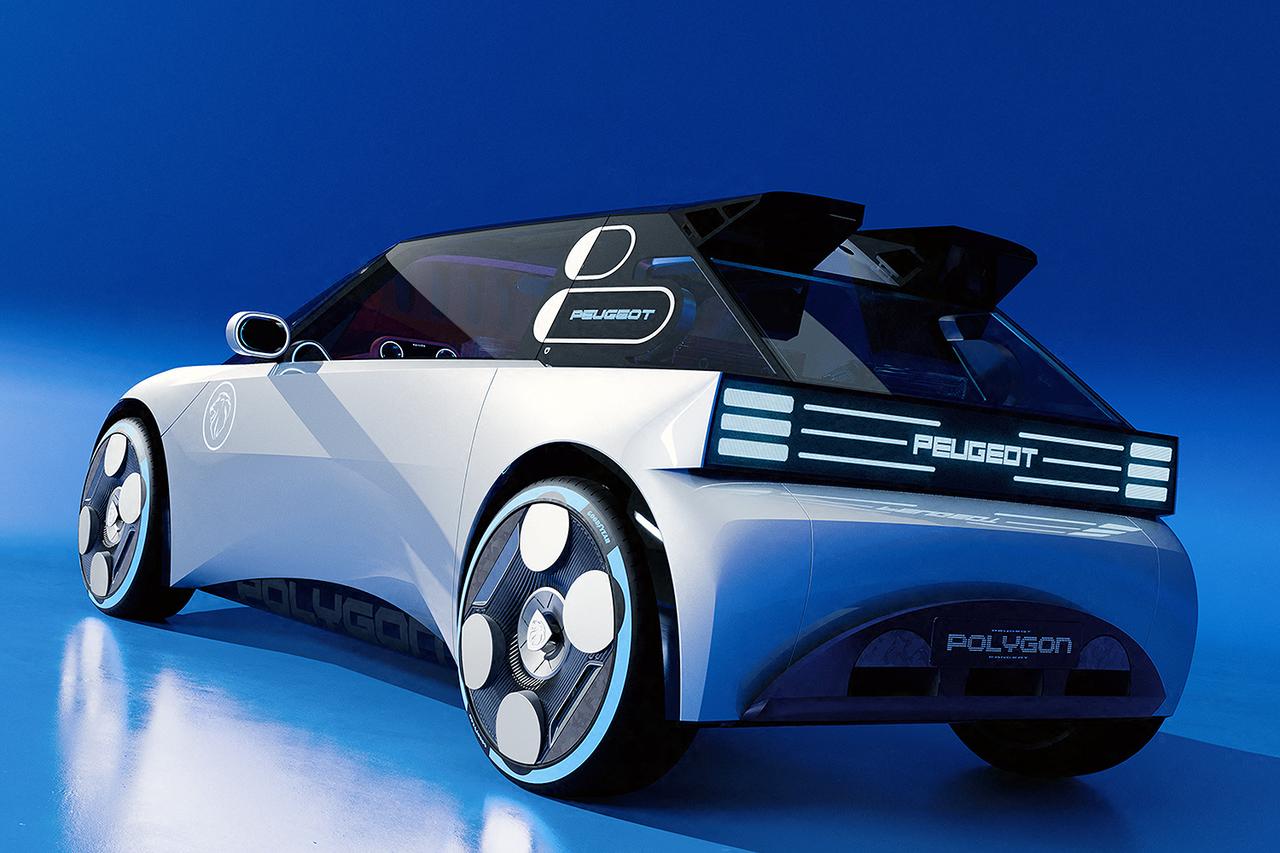 画像 : 4番目の画像 - プジョー ポリゴン コンセプト - Webモーターマガジン