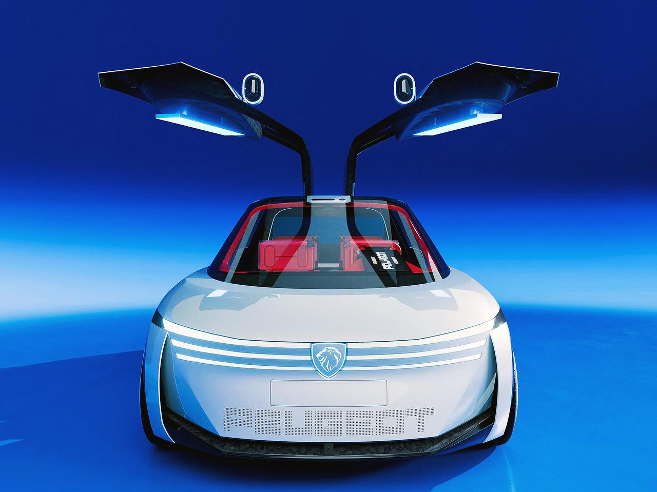 画像 : 1番目の画像 - プジョー ポリゴン コンセプト - Webモーターマガジン