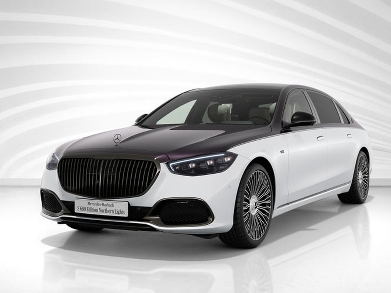 画像: メルセデス・マイバッハ Sクラスに限定車「エディション ノーザンライツ」が登場、北極圏の大自然から着想を得た幻想的モデル - Webモーターマガジン