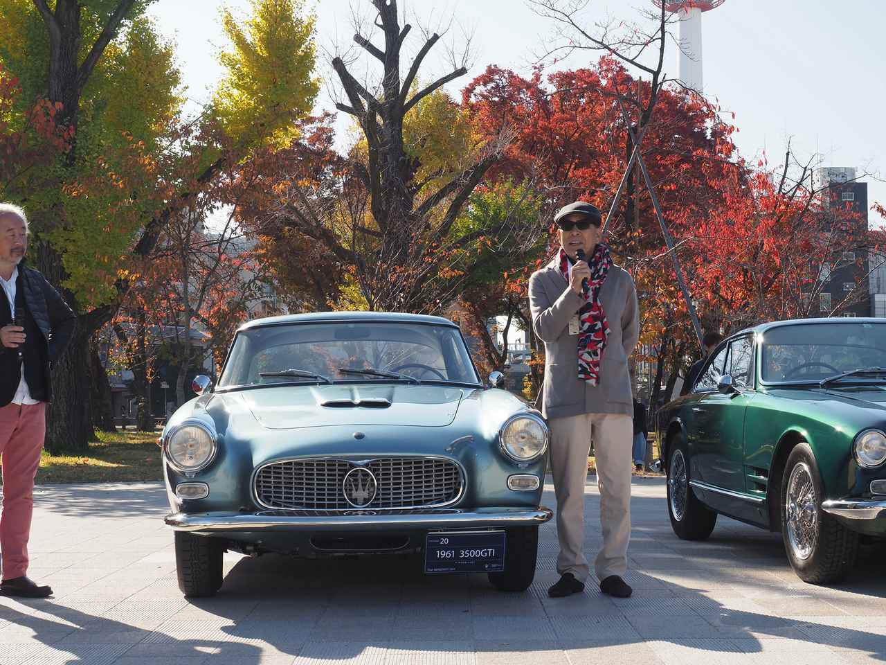 画像: 新旧モデルのクラブメンバーによる愛車の解説やエピソードが語られた。