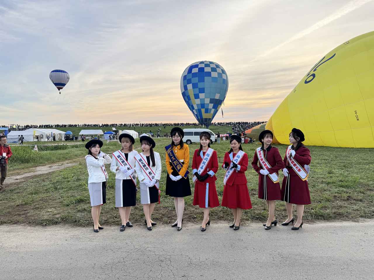 画像 : ミス別府や福岡親善大使、佐賀観光親善大使