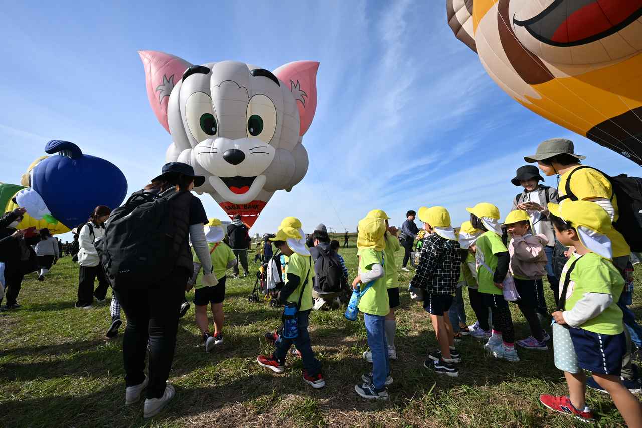 画像 : キッズデーには、多くの子どもたちが来場、笑顔に溢れていたのが印象的。