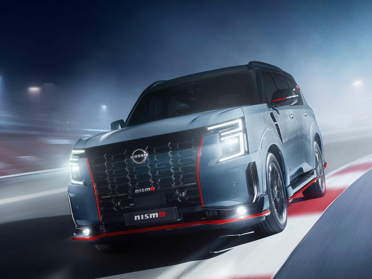 画像: 日産 新型「パトロール NISMO」を初公開。パトロール史上最強の495hpを実現 - Webモーターマガジン