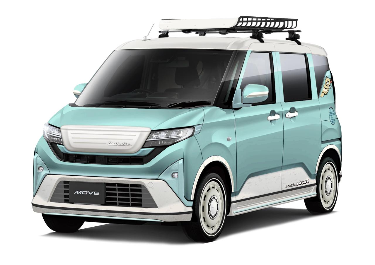 画像: 「ムーヴ #ootd」。全長3395mm×全幅1475mm×全高1655mm、排気量660cc、CVT。