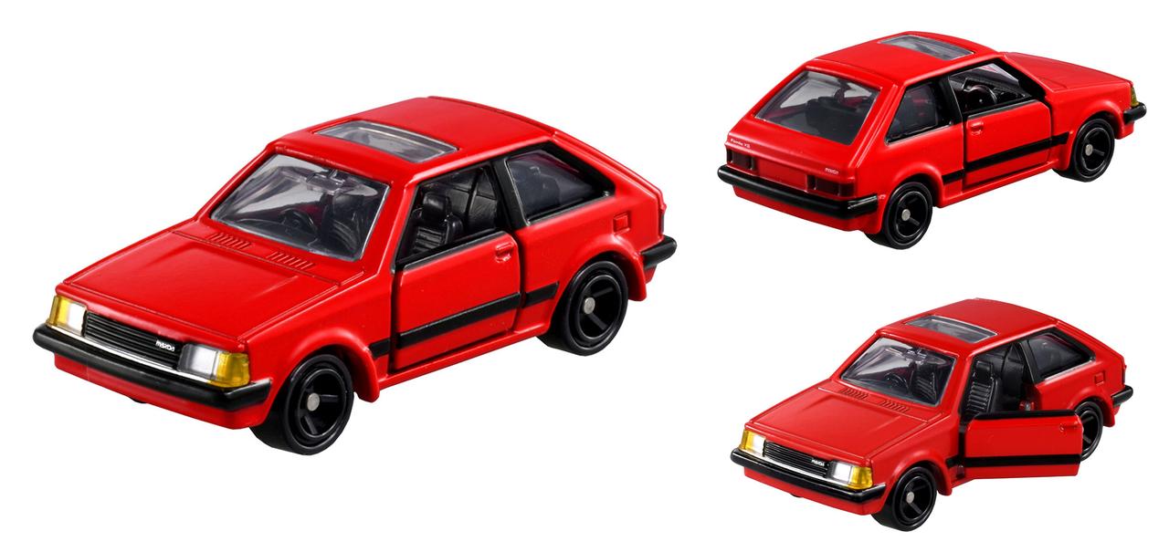 画像: 「マツダ ファミリア 1500XG」のサンプル画像。初代日本カー・オブ・ザイヤー受賞の名車が「トミカ」に再びラインナップされるのは、実に45年ぶりとなる。 (C) ＴＯＭＹ