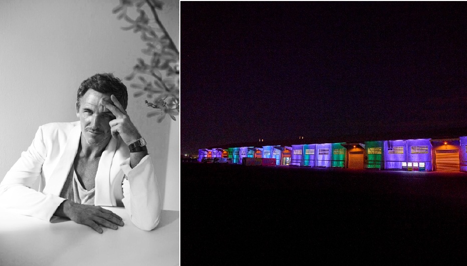 画像: 「マテオ・メッセルヴィ(Matteo Messervy)イルミネーション」:会期中、毎日16:30~24:00の時間帯にて、フランス出身のデザイナー、アーティスト、彫刻家、そして“光の振付師”であるマテオ・メッセルヴィが、ザ・ムービアム ヨコハマに手掛けたイルミネーションを見ることができる。