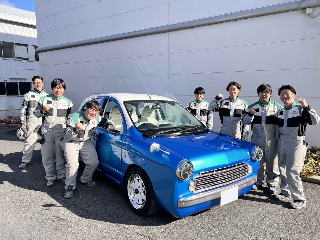 画像 : 2番目の画像 - 日産・自動車大学校制作のカスタマイズカーが「東京オートサロン2026」に登場 - Webモーターマガジン