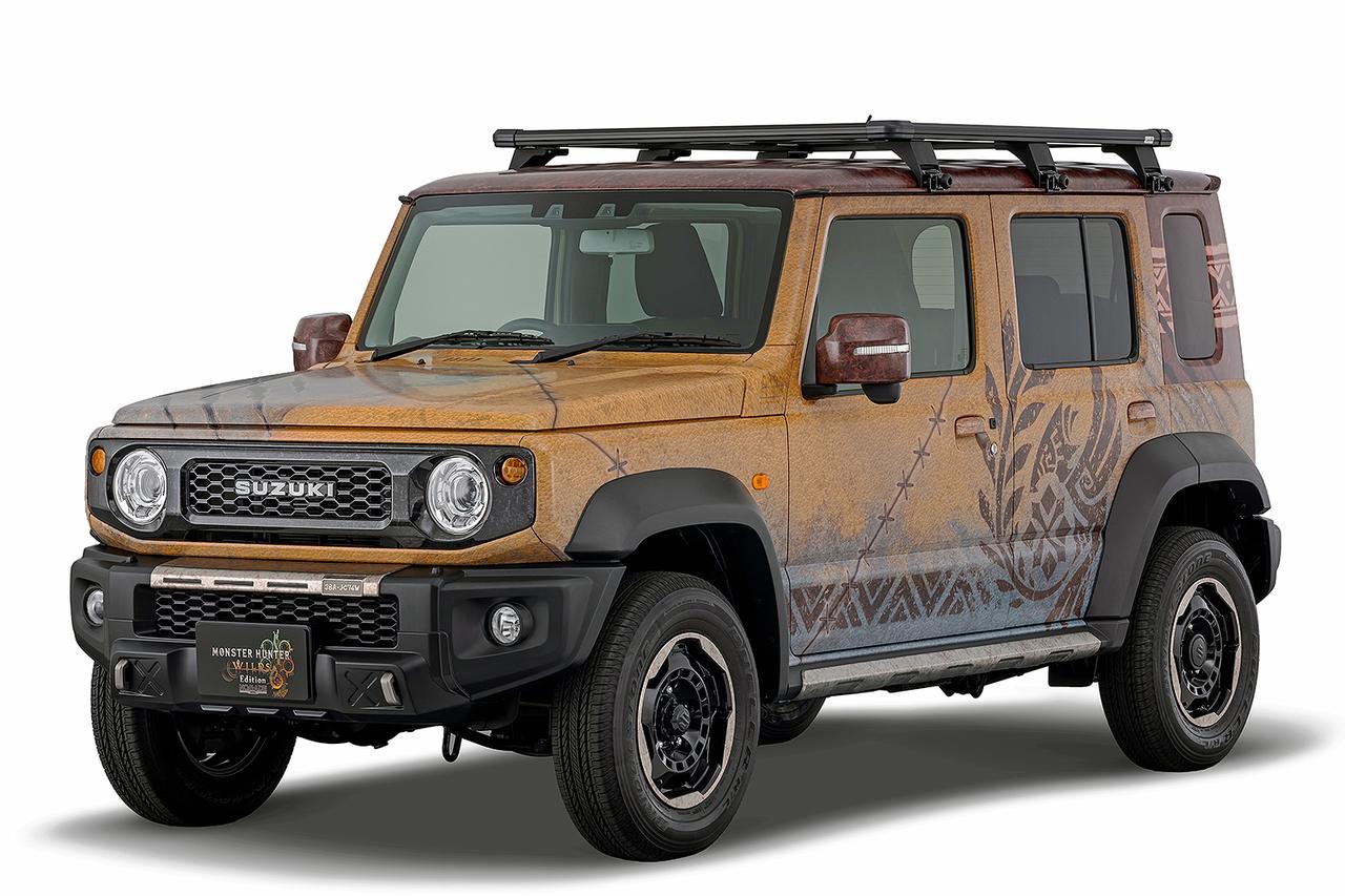 画像1: 「モンスターハンター」とのコラボ車両も参考出品！