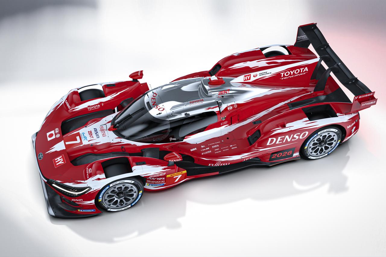 画像: 赤基調に白を組み合わせたカラーリングはトヨタの伝統的なリバリー。復活への思いが込められている。