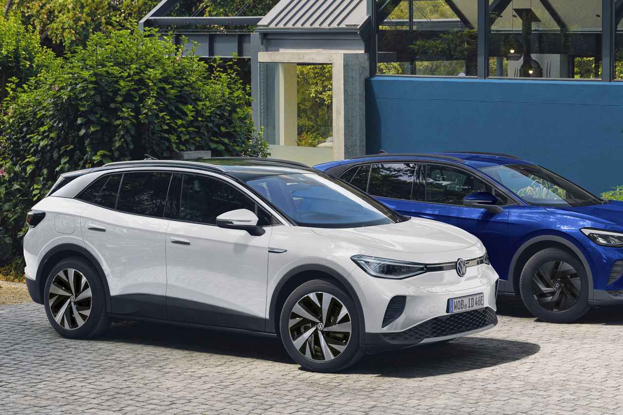 画像: 東京オートサロン2026の開催にあわせて発表された改良型「ID.4」。今回の改良で、充電能力、モーターがさらに強化された。