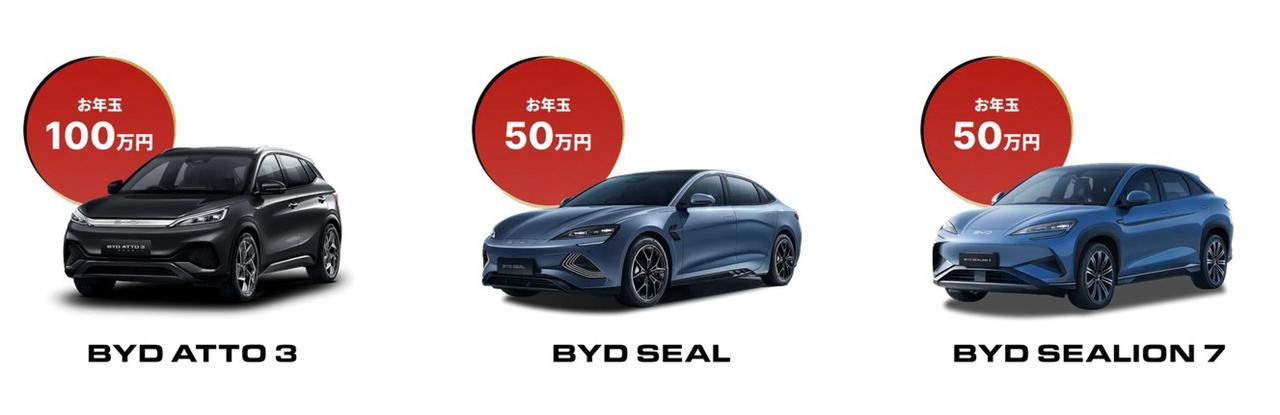 画像1: 対象モデルは3車種。エントリーフォームからアクセスして、クーポンを入手