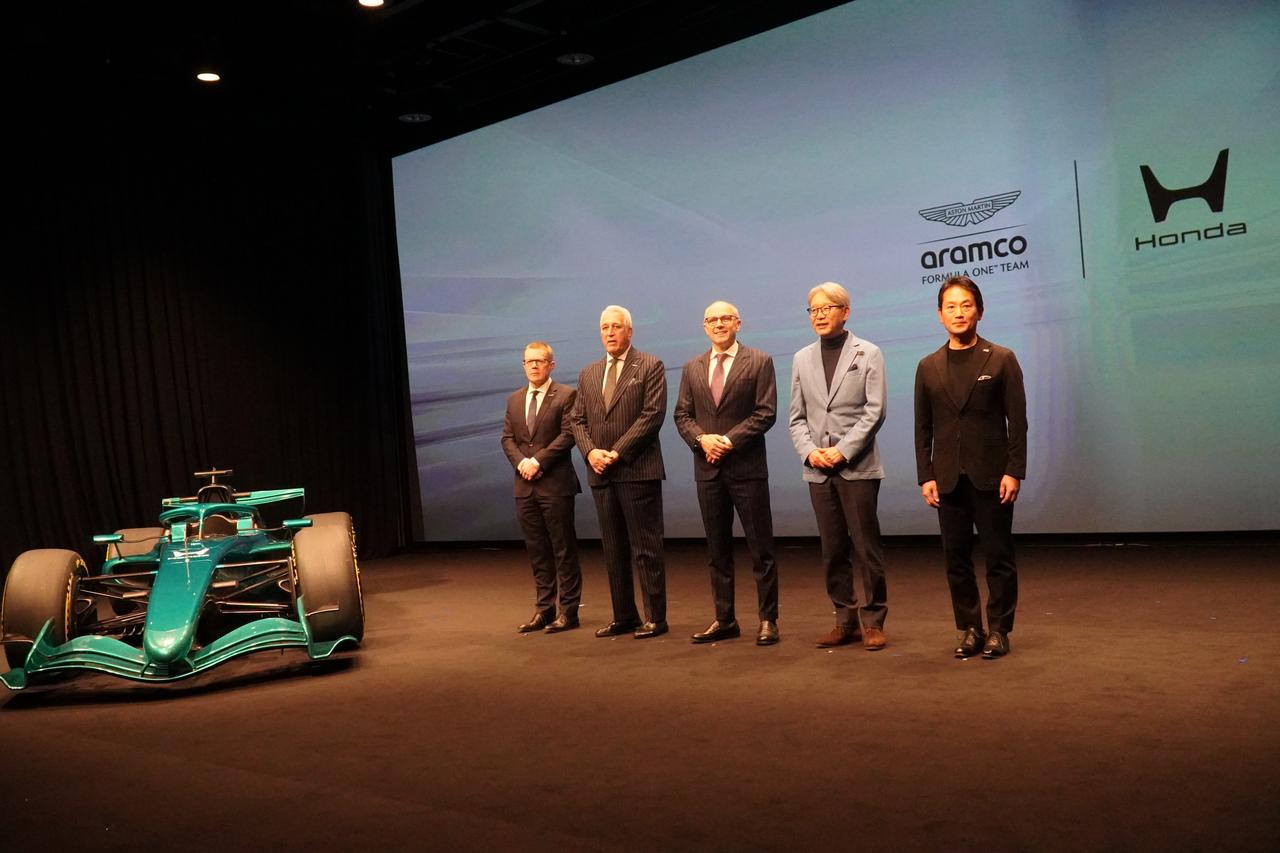 画像 : 1番目の画像 - F1アストンマーティン・ホンダ ニューパートナーシップ始動発表会 - Webモーターマガジン