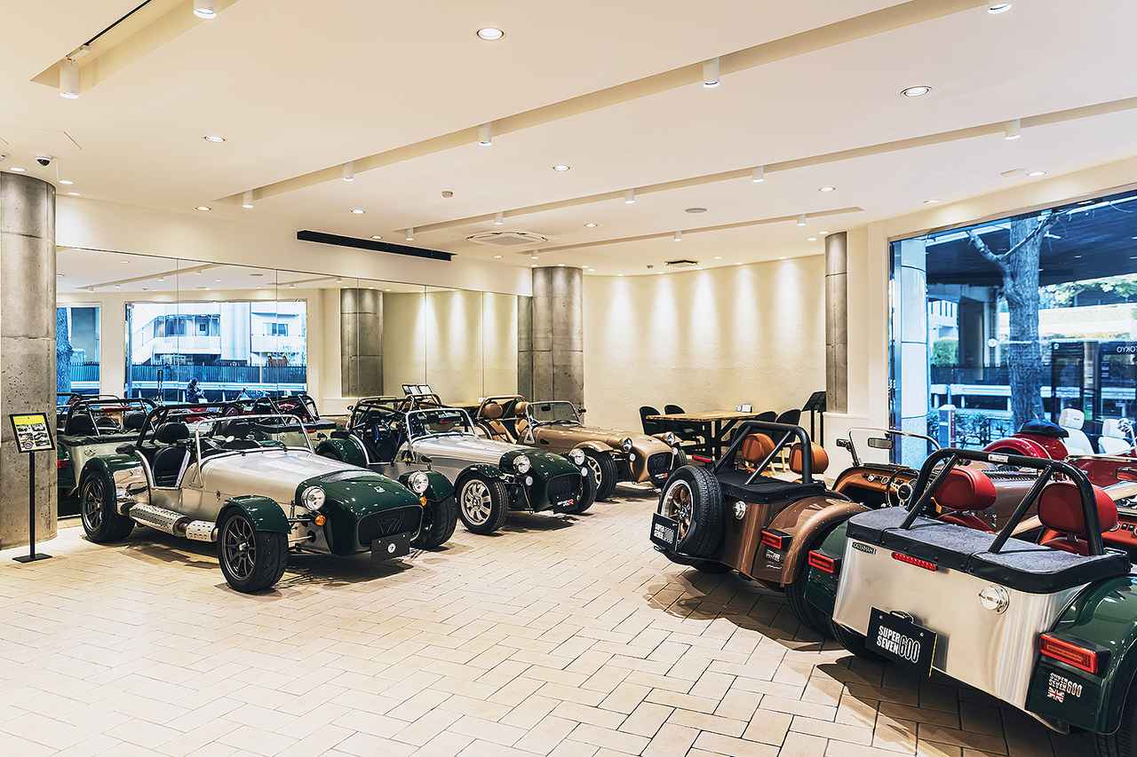 画像 : 2番目の画像 - ケータハム／モーガン 青山ショールーム - Webモーターマガジン