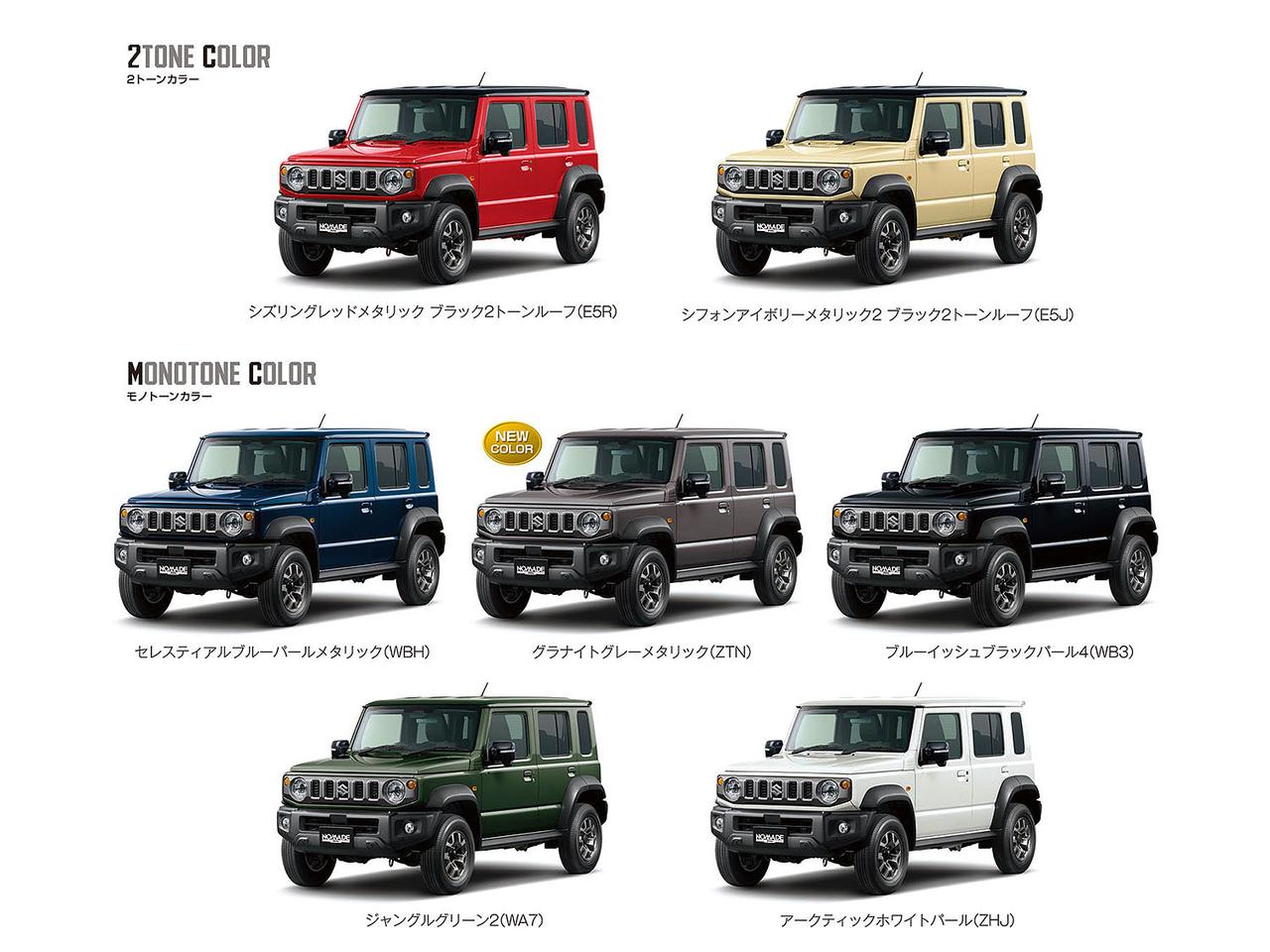 画像 : 6番目の画像 - ジムニーノマド 一部仕様変更 - Webモーターマガジン