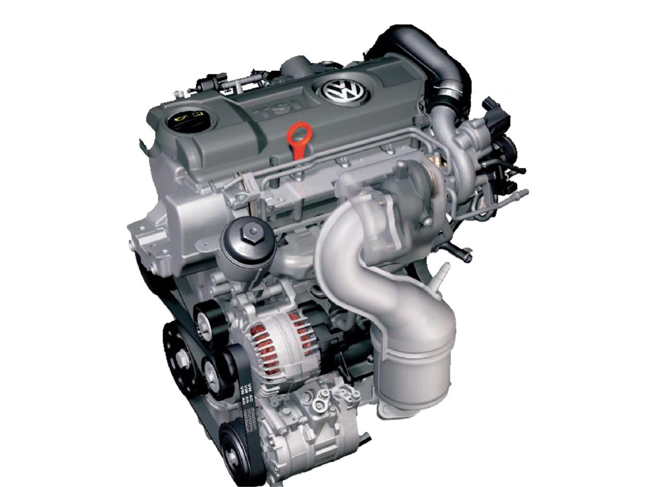 画像: 1.4L TSIエンジンの新しい姿が、このシングルチャージャー仕様のCAX型だ。最大噴射圧110バールの直噴システムを搭載、6ホール式高圧インジェクターは噴射パターンがより最適化されて排出ガスがさらにクリーン化された。